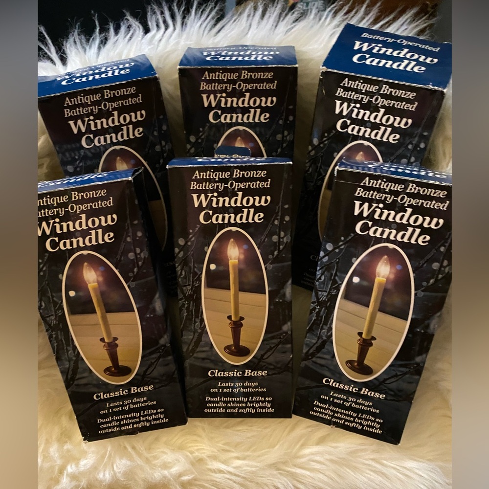 Battery Powered Window Candles
